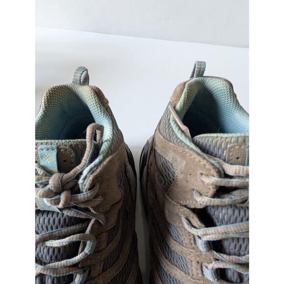 COLUMBIA Armitage Lane YL1098-033 Tan Gray Hiking Boots Waterproof Women's‎ 8.5 - Picture 9 of 13